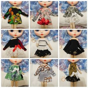 Blythe doll clothes bundle